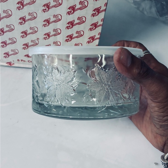 Princess House Fantasia 6 piece Chip & Dip Set - Picture 3 of 8